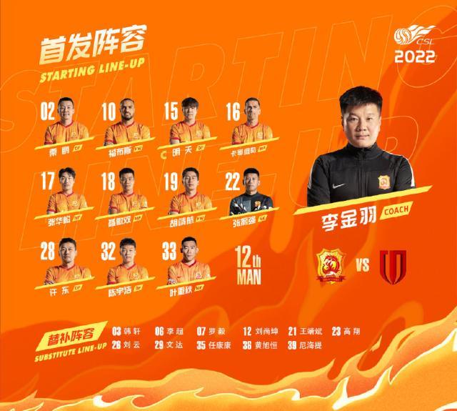 赛事时间表-武汉长江vs蓉城：双外援PK四外援 费利佩伤缺